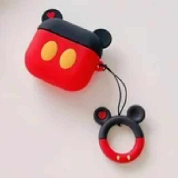 Apple AirPods Pro (Gen 1&2) Case Cover Mickey Ears Cute Disney Mickey Mouse - Picture 7 of 7